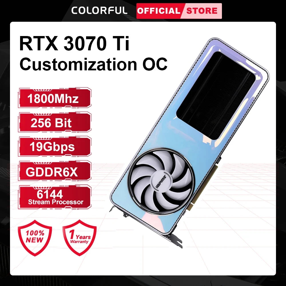 Graphics Card Colorful iGame GeForce RTX 3070 Ti Customization