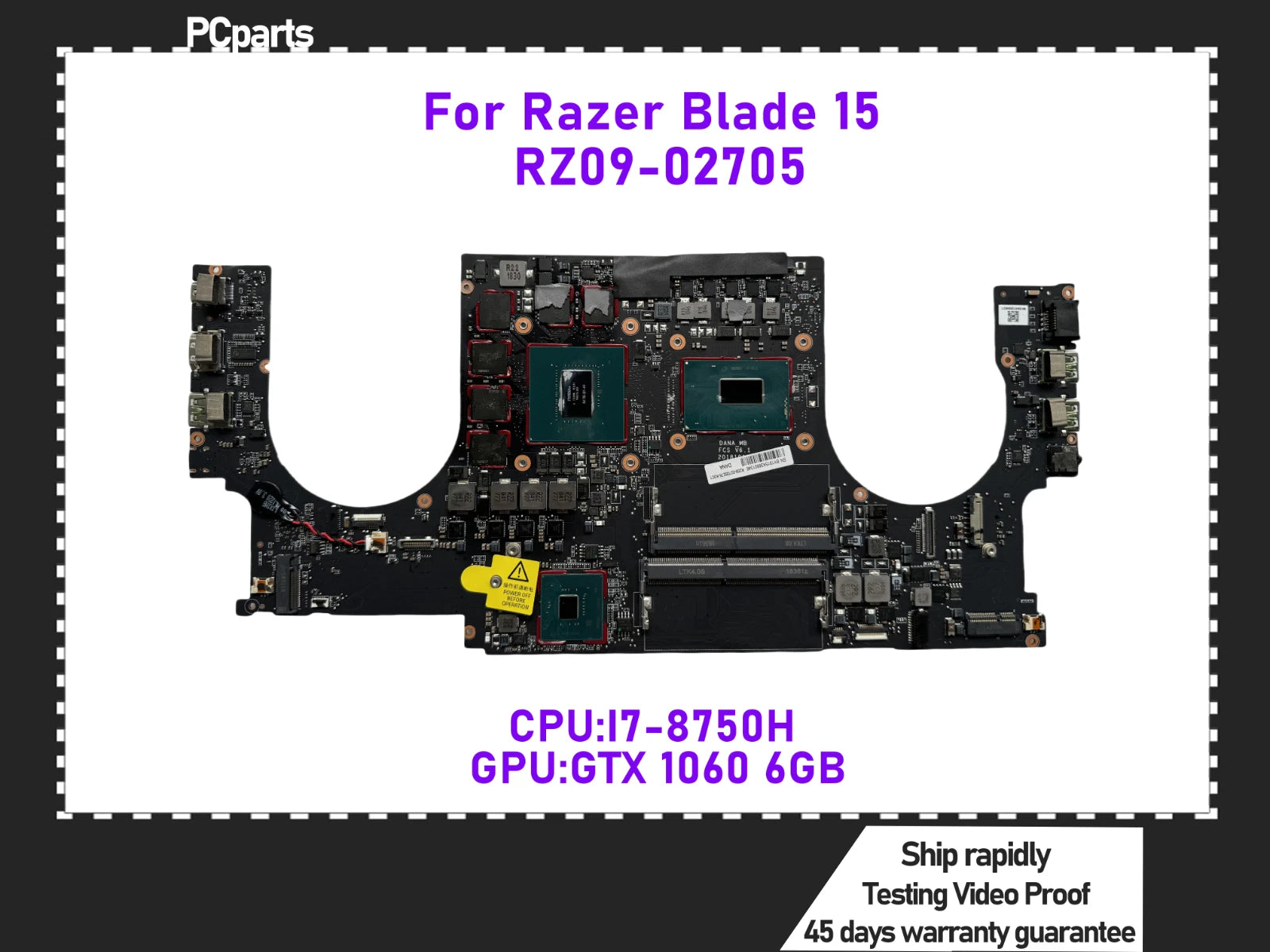 PCparts Original RZ09-02705 For Razer Blade 15 Standard Edition 