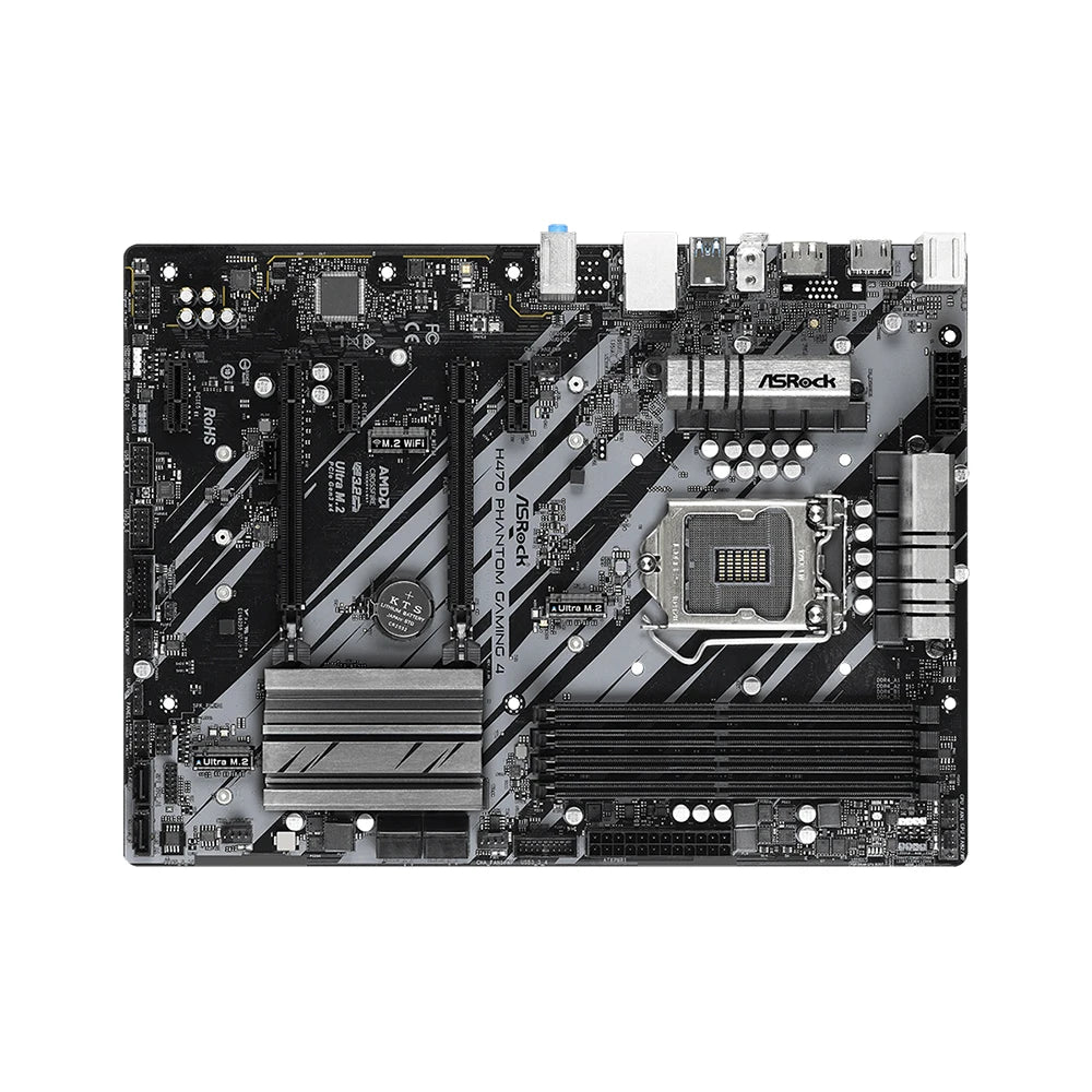 ASRock H470 Phantom Gaming4、i7 10700Fセット ASRock H470 PHANTOM GAMING 4 Motherboard LGA1200 Support i9
