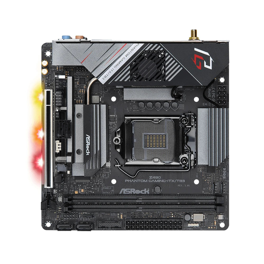 ASRock Z490 ITX Motherboard Supports i9-11900KF 10900K i7-11700K
