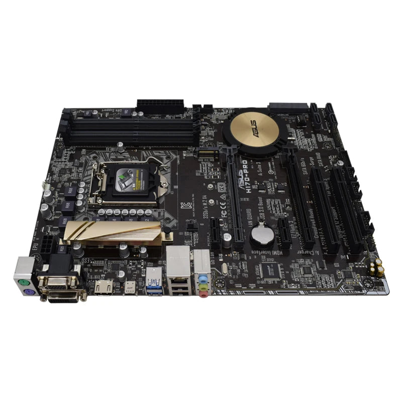 ASUS H170-PRO Motherboard Support i7-7700 6700K i5-7600 6500 i3