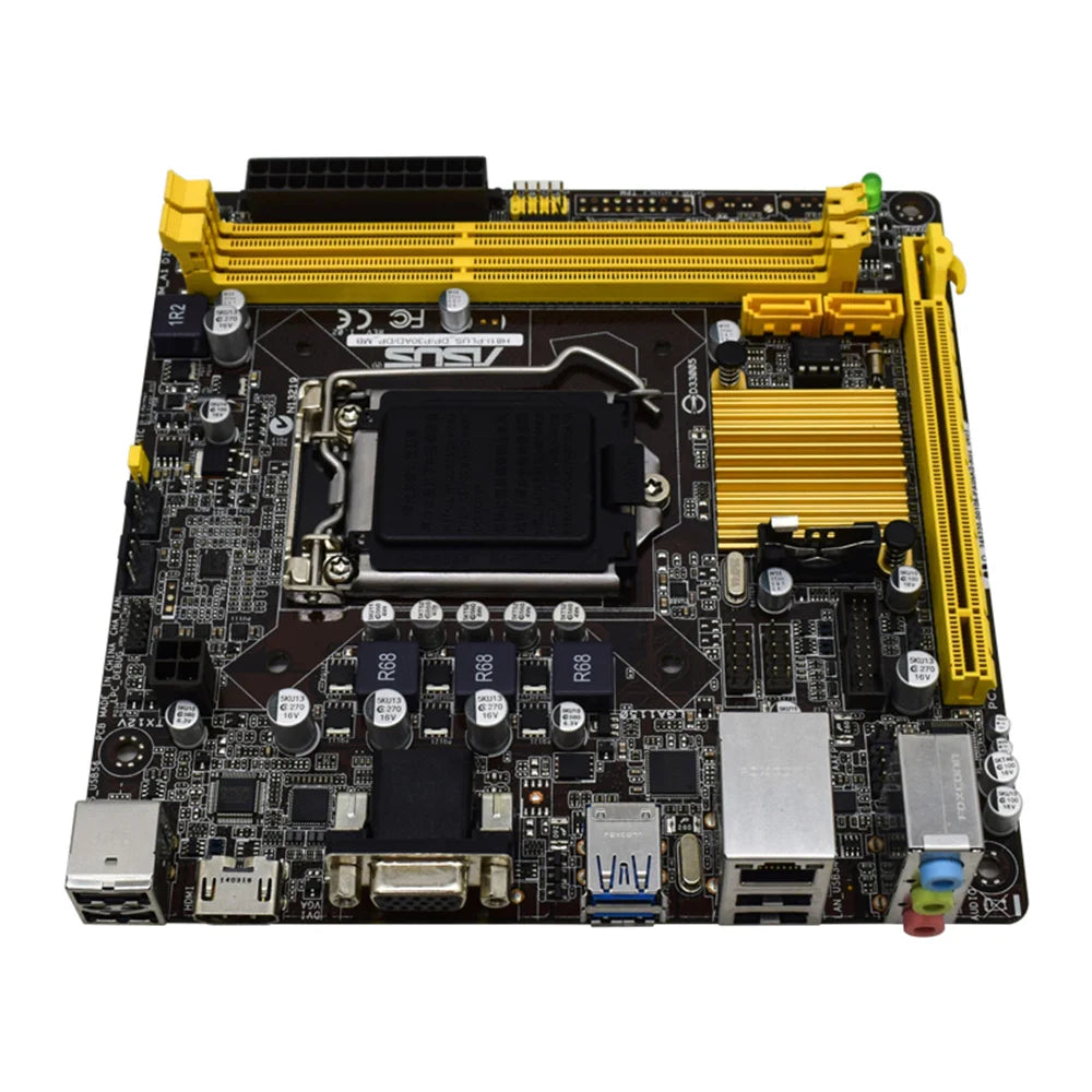 ASUS　H81I-PLUS　LGA1150　i5 4440　4Gメモリ2枚付き Amazon.com: ASUS H81I-PLUS ATX DDR3 1333 LGA 1150 Motherboards