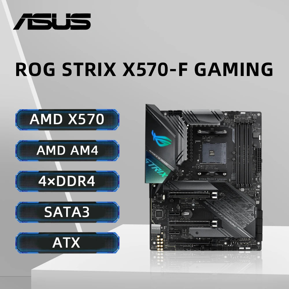 ASUS ROG Strix X570-F Gaming Motherboard Supports Ryzen 7 5700x3D