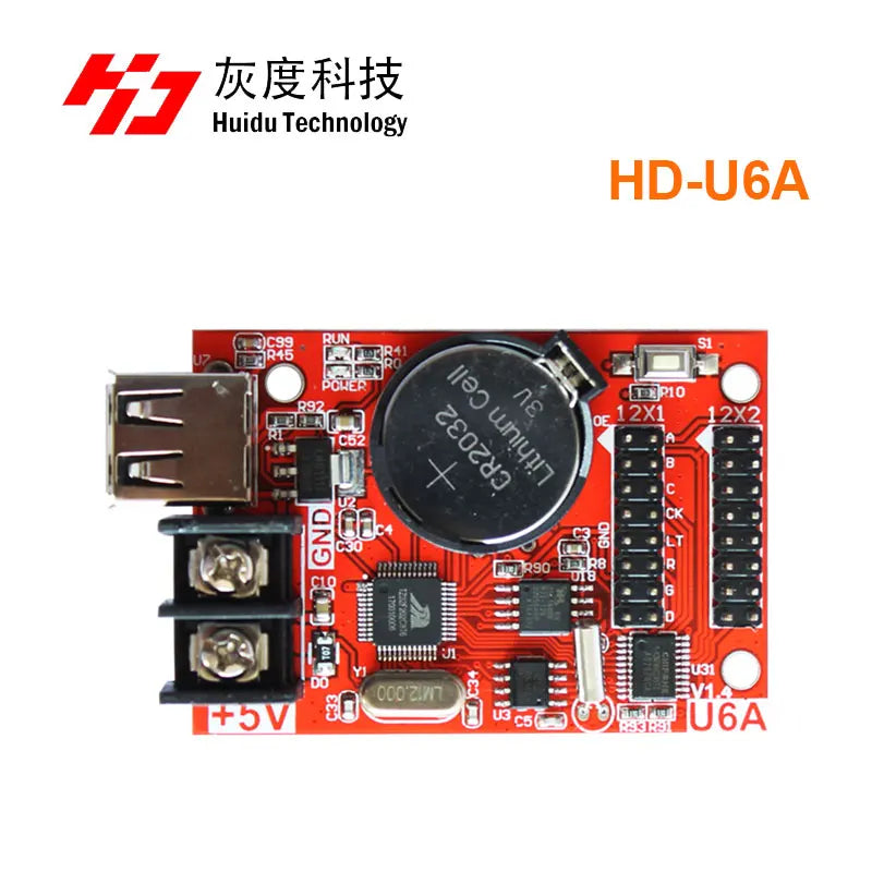StoneTaskin HD2018 Huidu HD-U6A U60 U63 U64 U6BN usb port huidu monoch
