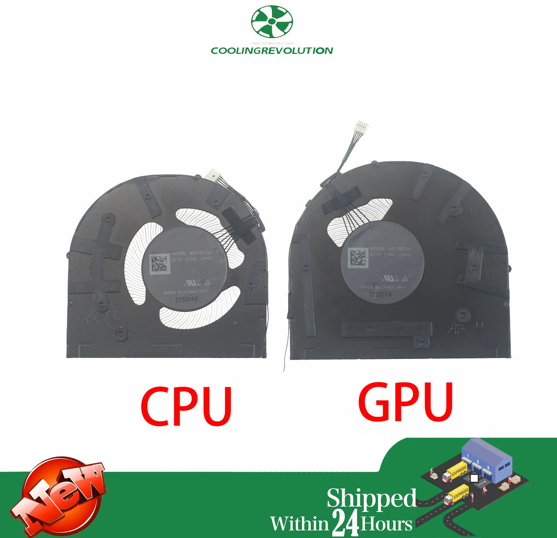 StoneTaskin Original Brand New Laptop CPU GPU Cooling Fan for Lenovo T