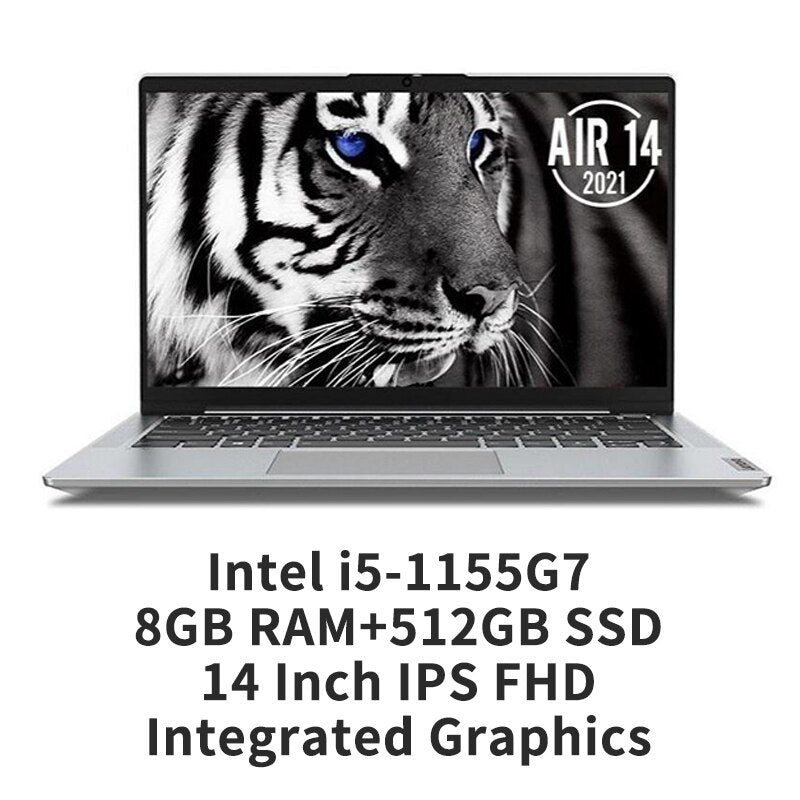Brand New Lenovo Xiaoxin Air 14 Slim Laptop AMD Ryzen R5-5500 16GB