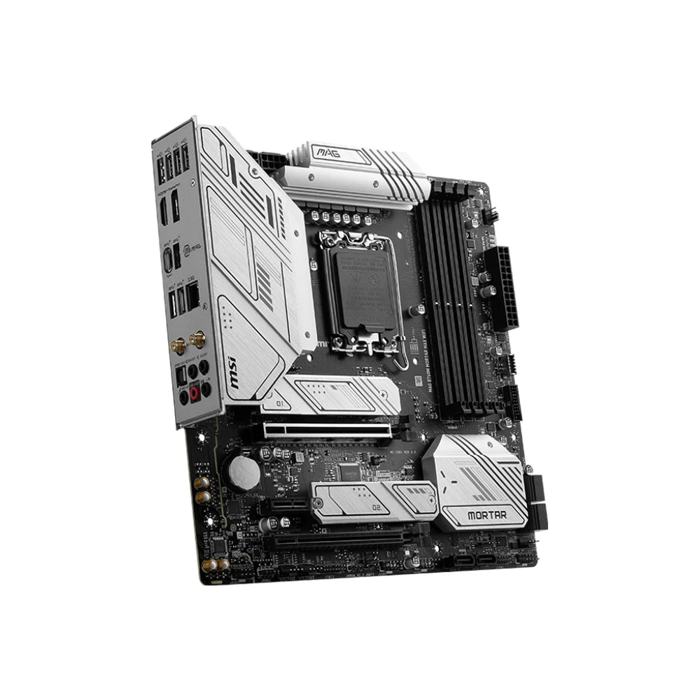 MSI MAG B760M MORTAR MAX WIFI Motherboard Support i9-14900K i7