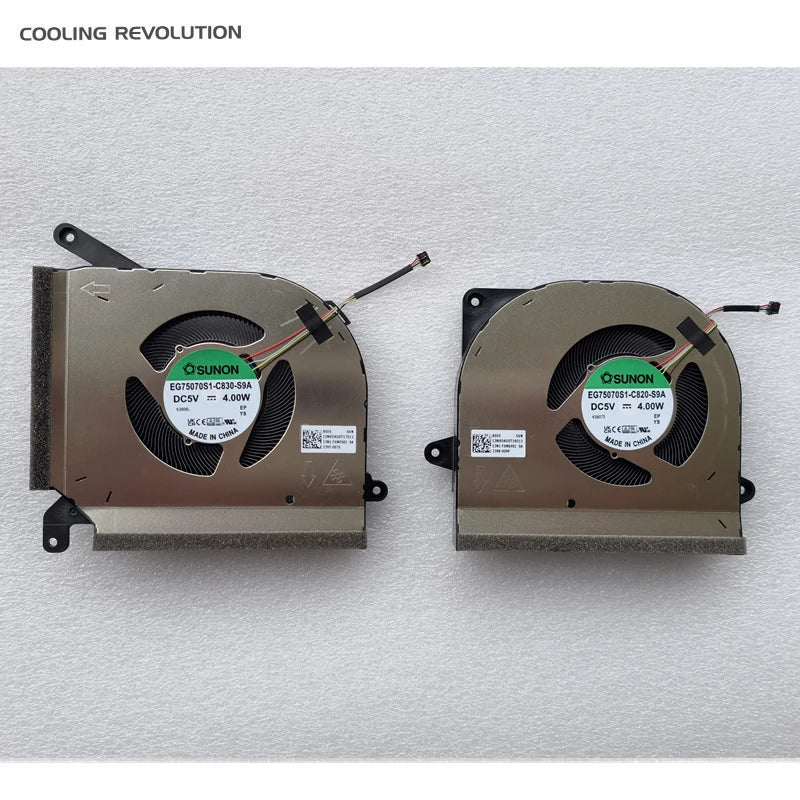 StoneTaskin New Laptop CPU/GPU Cooling Fan For ASUS ExpertBook Flip B6