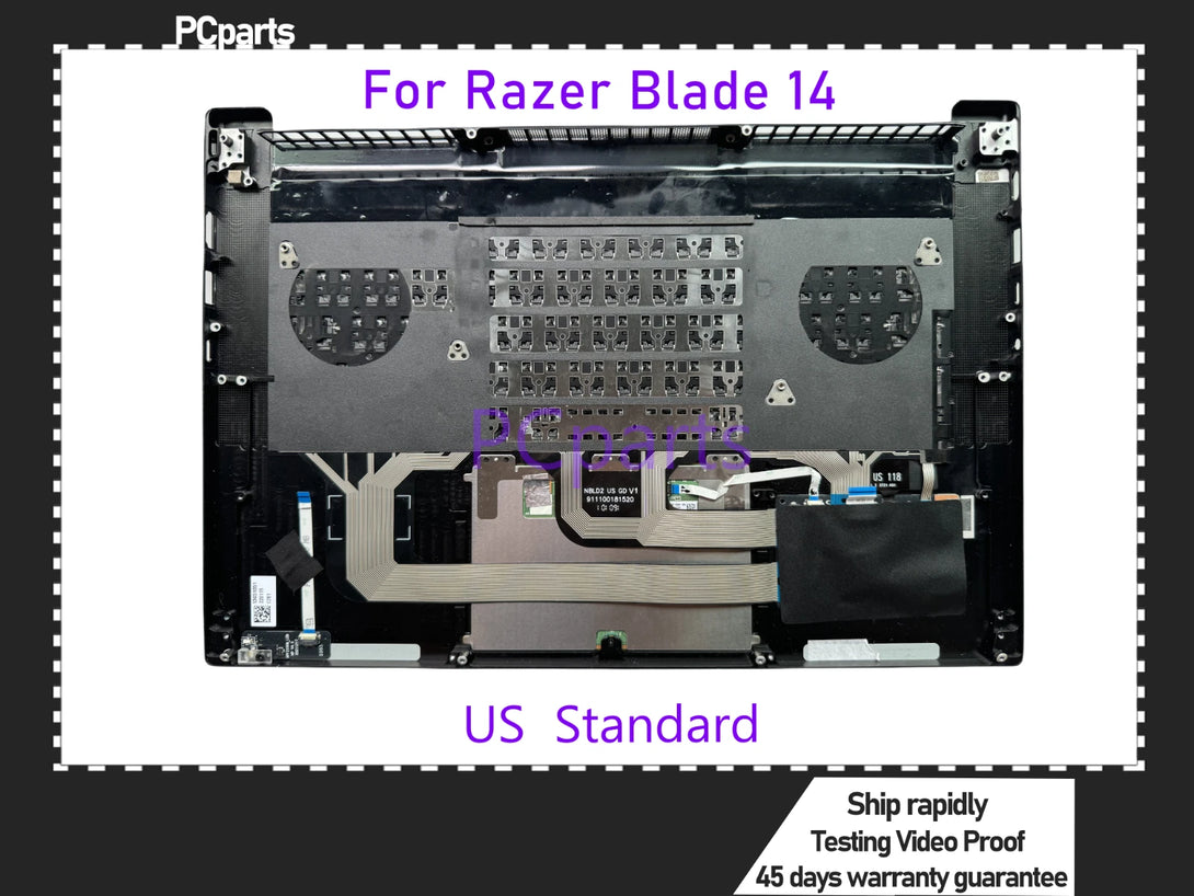 PCparts Refurbished US Keyboard For Razer Blade 14 2022 RZ09-0427
