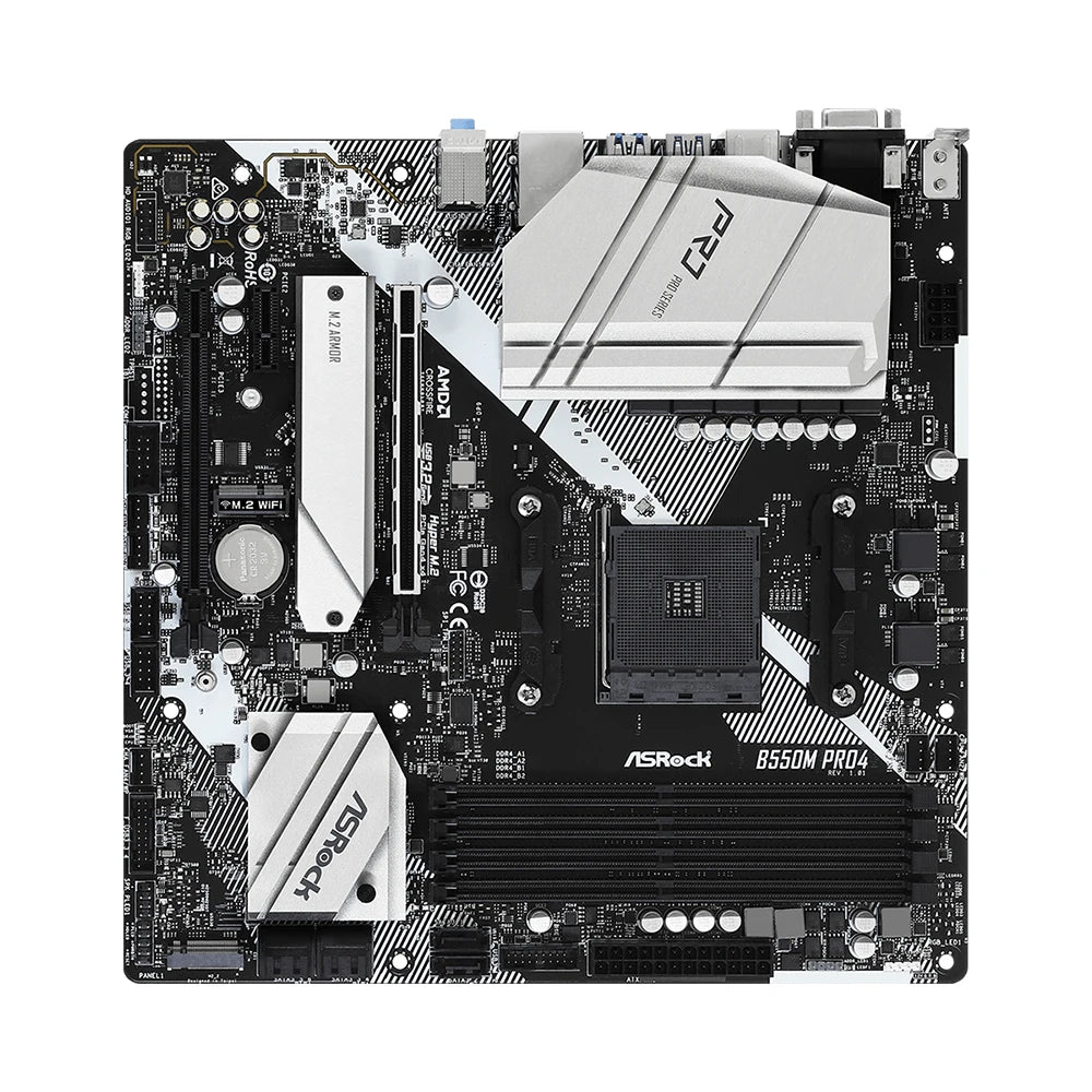 5700x & ASRock B550M PRO4 ddr4 32GB セット StoneTaskin Original For ASRock Brand New B550M PRO4 motherboard Suppo