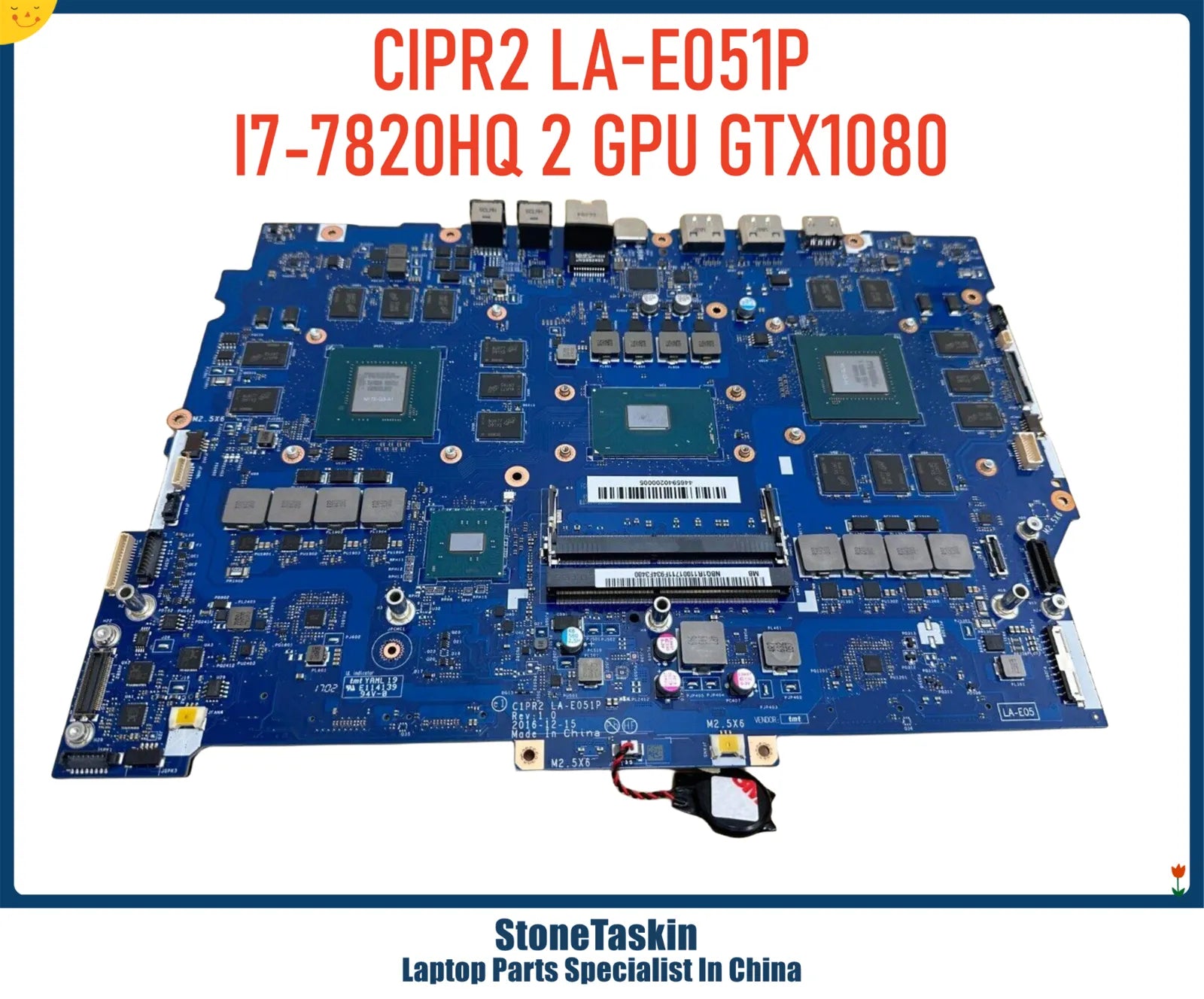 StoneTaskin OEM CIPR2 LA-E051P For Acer Predator GX21-71 Laptop Mother
