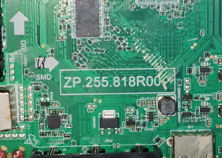 ZP.255.818R00 Network WiFi three in one TV motherboard, physical
