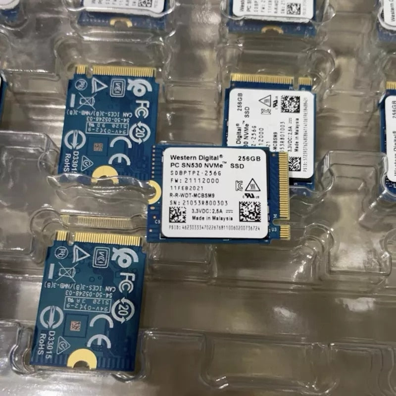 New Western Digital WD SN530 M.2 2230 SSD 1TB 512GB 256GB NVMe