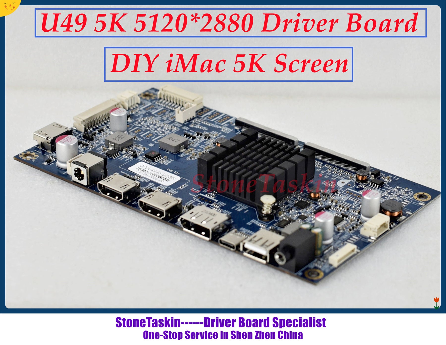 StoneTaskin 5K Driver Board U49 For iMac 27 inches A1419 A2115 LM270QQ